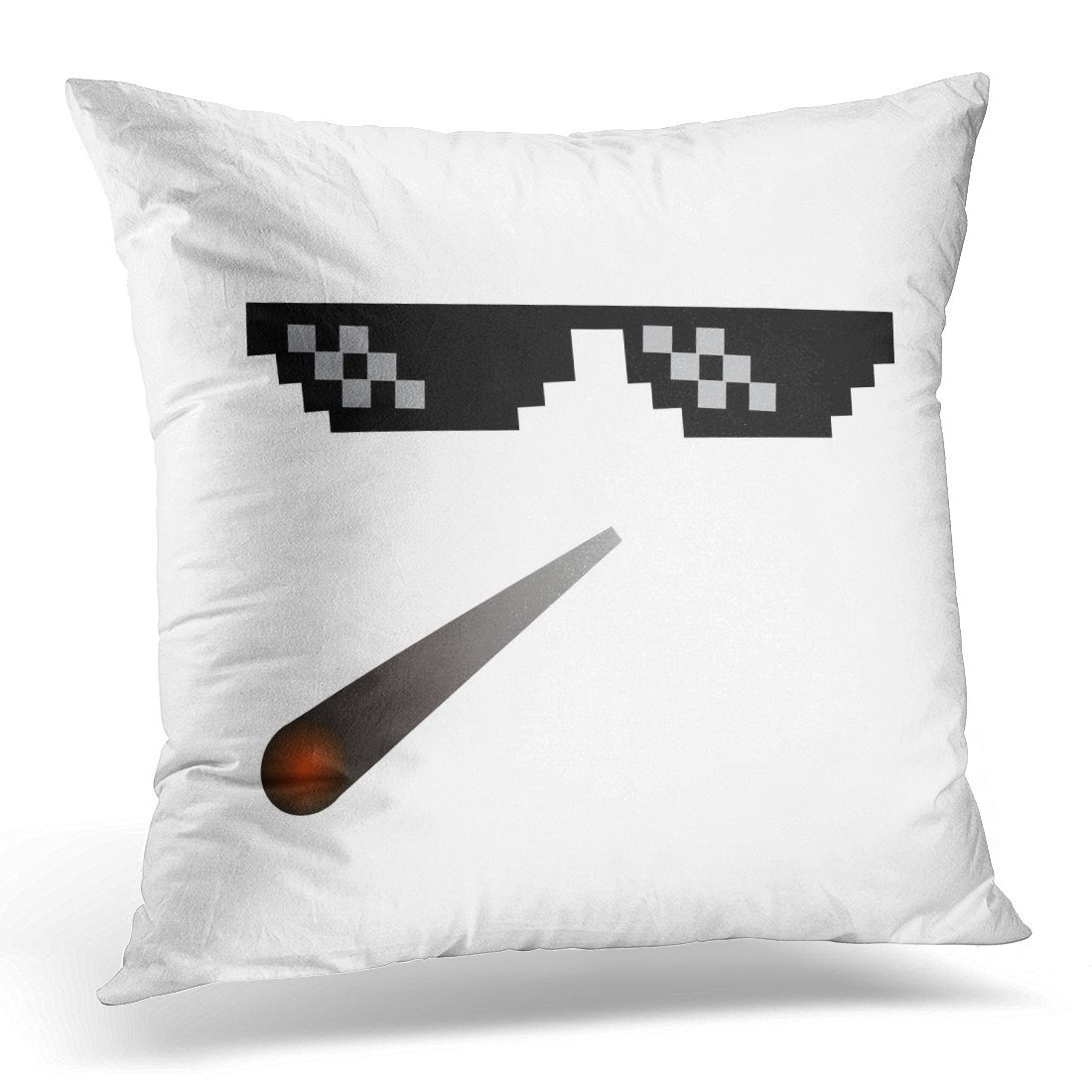 1100x1100 Spxubz Black Symbol Glasses Pixel Icon Of Thug Life