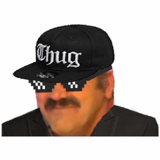 320x320 Icon Thug Life Png, Transparent Png