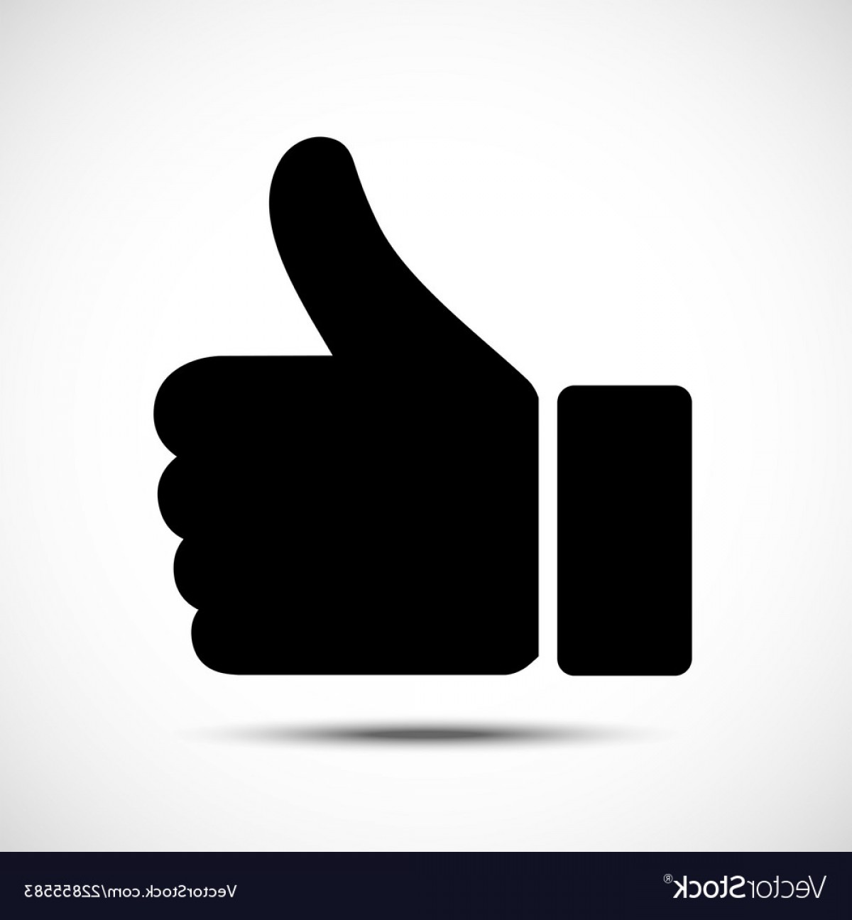 1200x1296 Thumb Up Symbol Like Icon Flat Style Vector Handandbeak