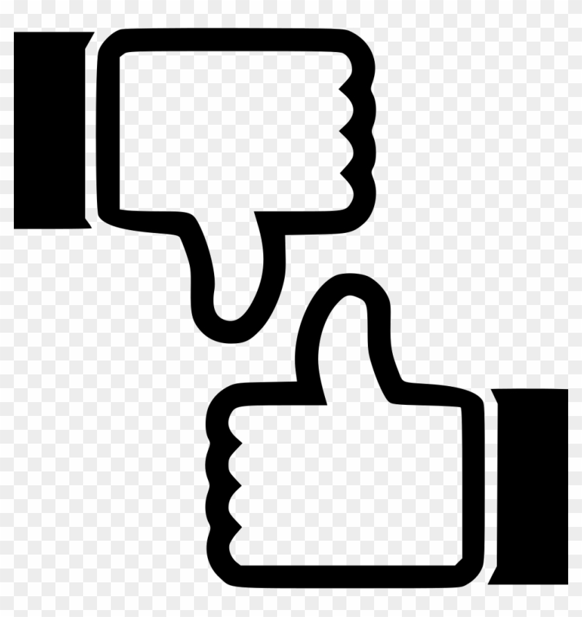 840x890 Thumbs Up Down Icon Png