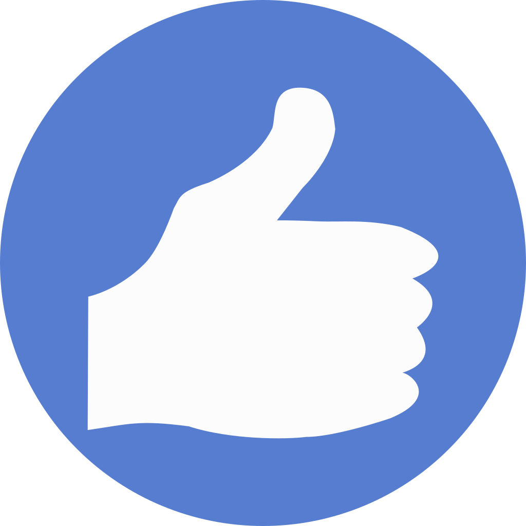 1024x1024 Election Thumbs Up Icon Circle Blue Election Iconset Icon Archive