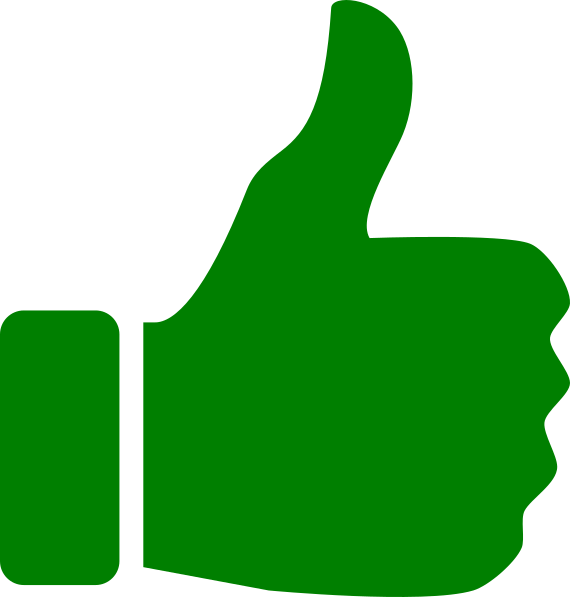 570x597 Thumbs Up Thumbs Down Clip Art At Clker