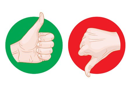 450x300 Thumb Up Thumb Down Icon Premium Clipart