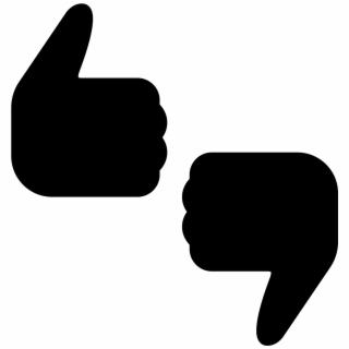 320x320 Thumbs Up Down Filled Icon
