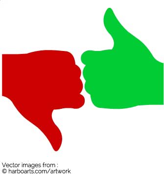 335x355 Download Thumbs Up And Down