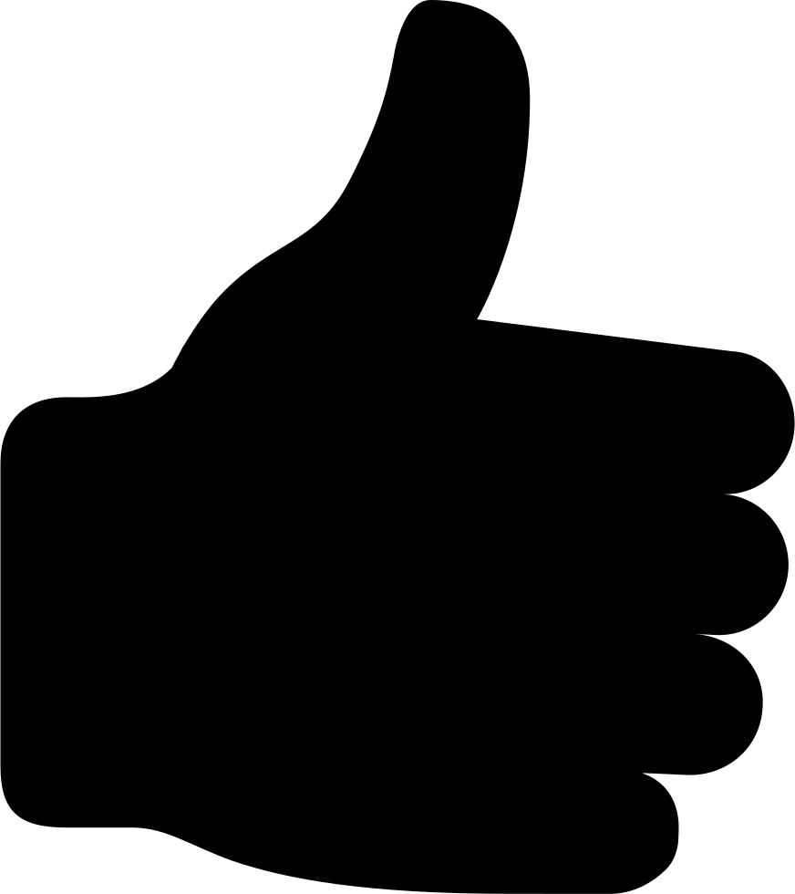872x980 Thumbs Up Png Icon Free Download