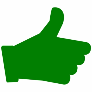 320x320 Green Thumbs Up Png Images Cliparts And Silhouettes Free