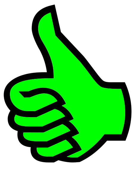 463x599 Filesymbol Thumbs Up Green