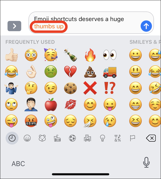 650x723 How To Quickly Select Emoji In Messages On An Iphone Or Ipad