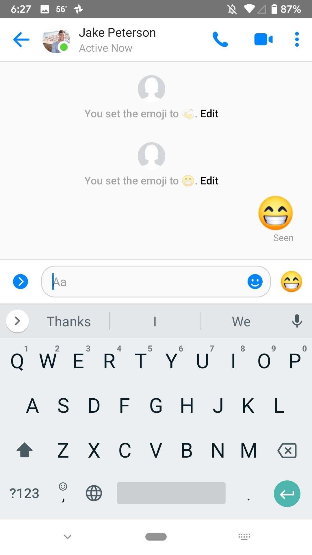 1080x1920 Sick Of Thumbs Up Here's How To Change The Default Chat Emoji