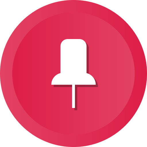512x512 Fasten, Pin, Push, Pushpin, Tack, Thumb, Thumbtack Icon Free