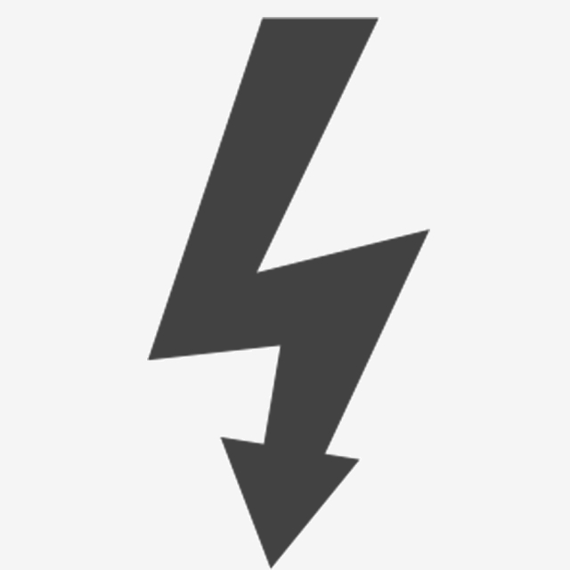 640x640 Thunder Icon, Thunder, Icon, Attention Png Transparent Clipart