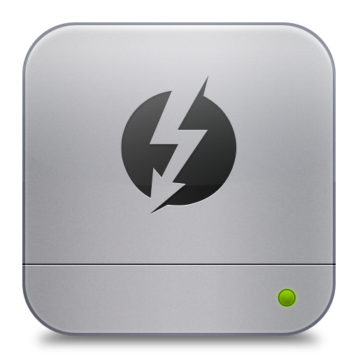 512x512 Thunderbolt Icon Unibody Hd Flurry Style Iconset Komfort Zone