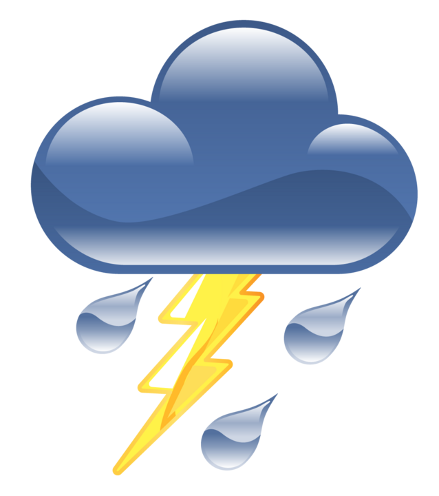 638x720 Thunderstorm Png Icon