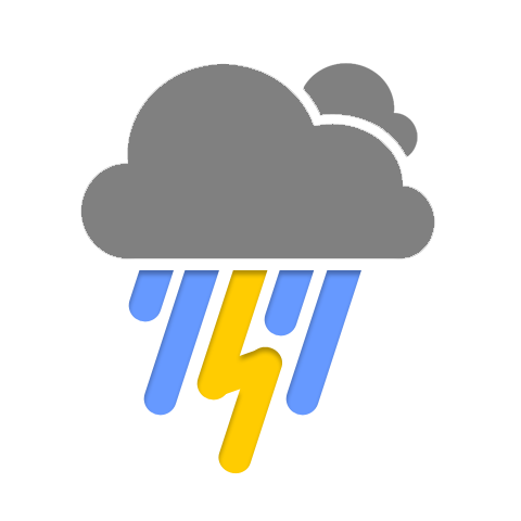 480x480 Thunderstorms Icon