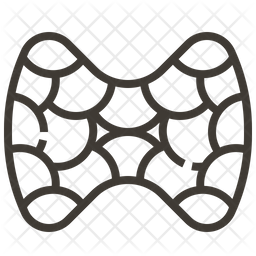 256x256 Thyroid Icon Of Line Style