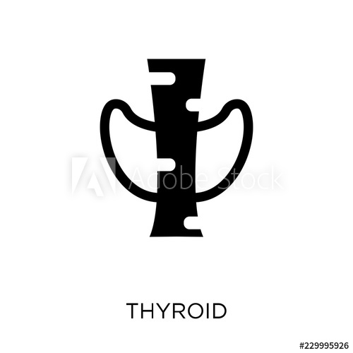 500x500 Thyroid Icon Thyroid Symbol Design From Human Body Parts