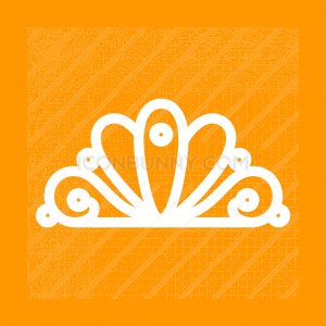 300x300 Tiara Glyph Icon