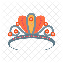 256x256 Tiara Icon Of Flat Style