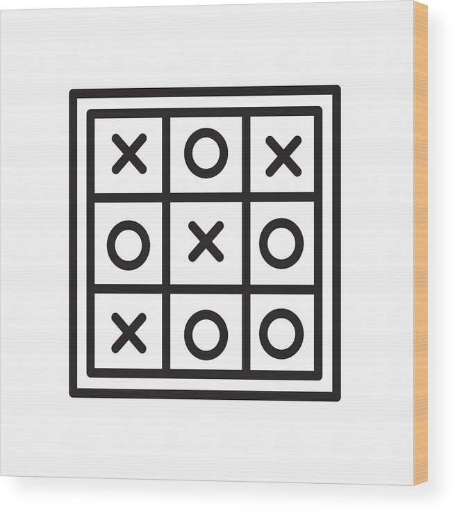 what does a tic tac toe symbol on my phone mean