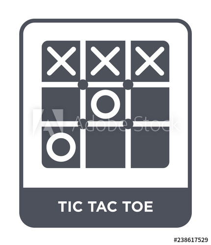 430x500 Tic Tac Toe Icon Vector