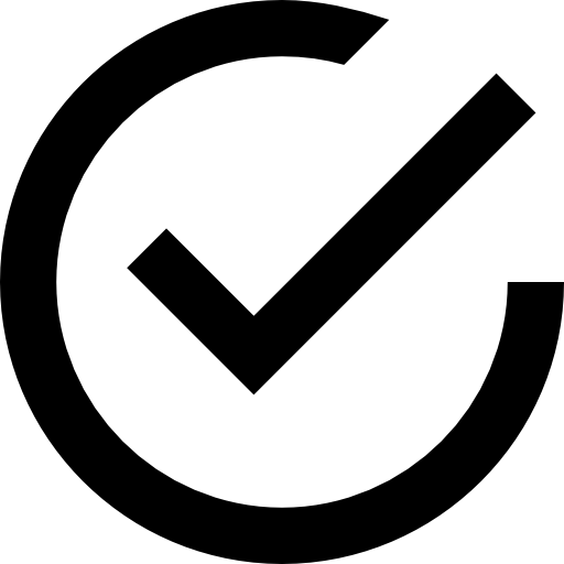 512x512 Tick Inside Circle Icons Free Download