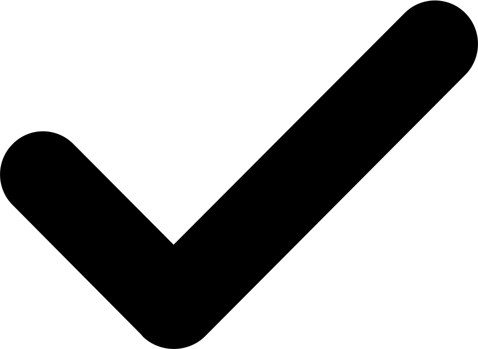 980x717 Tick Png Icon Free Download