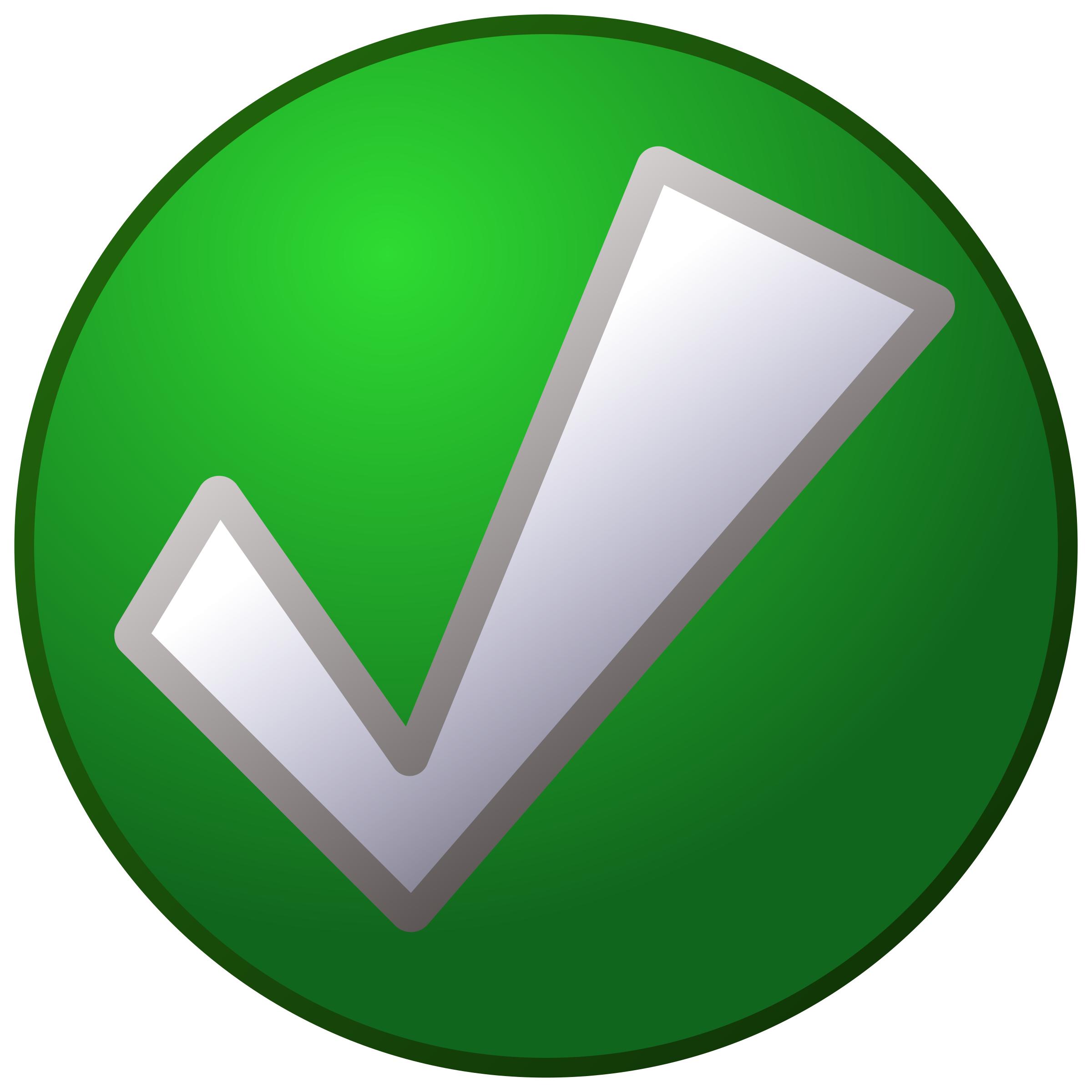 2400x2400 Green Tick Icons Png