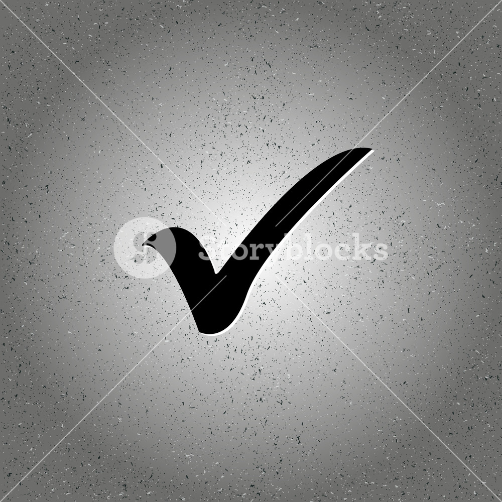 Black Check Mark Icon Tick Symbol In Black Color, Illustration 1000x1000 Black Check Mark Icon Tick Symbol In Black Color, Illustration
