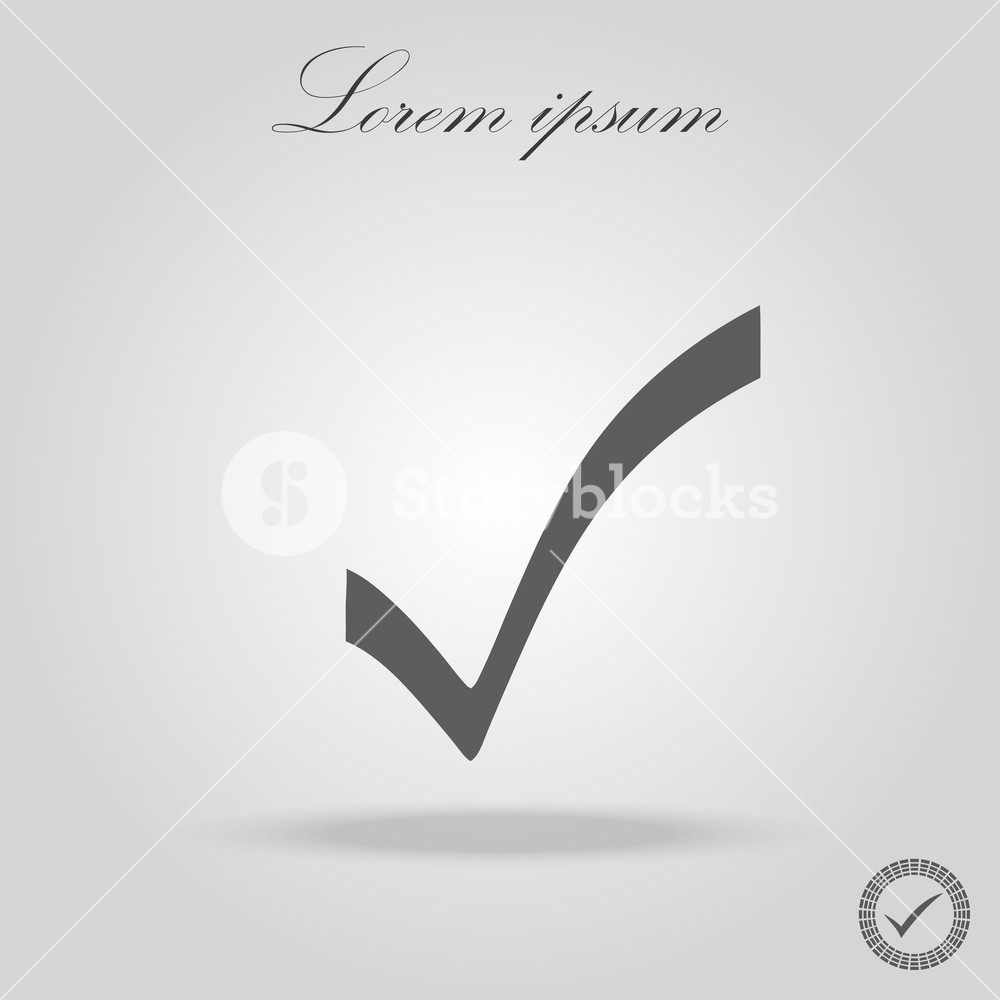 Black Check Mark Icon Tick Symbol In Black Color, Vector 1000x1000 Black Check Mark Icon Tick Symbol In Black Color, Vector