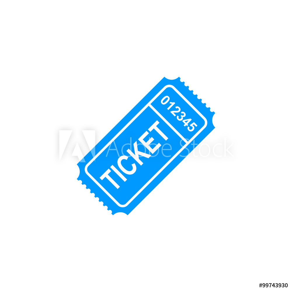 1000x1000 Photo Art Print Ticket Vector Icon Europosters