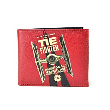 Star Wars Wallet Tie Fighter Badge Icon Official Red Bifold 385x385 Star Wars Wallet Tie Fighter Badge Icon Official Red Bifold
