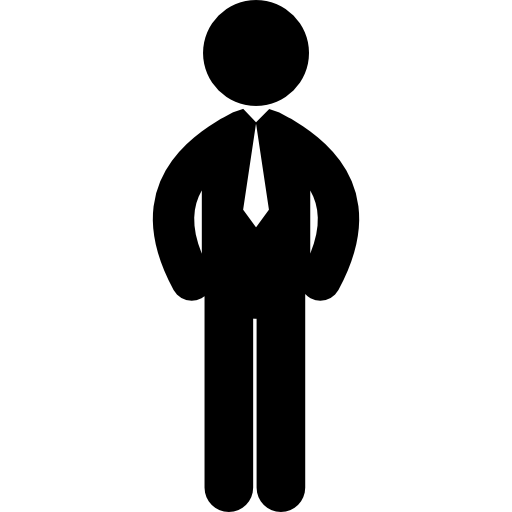 Standing Business Man With Tie Icons Free Download 512x512 Standing Business Man With Tie Icons Free Download