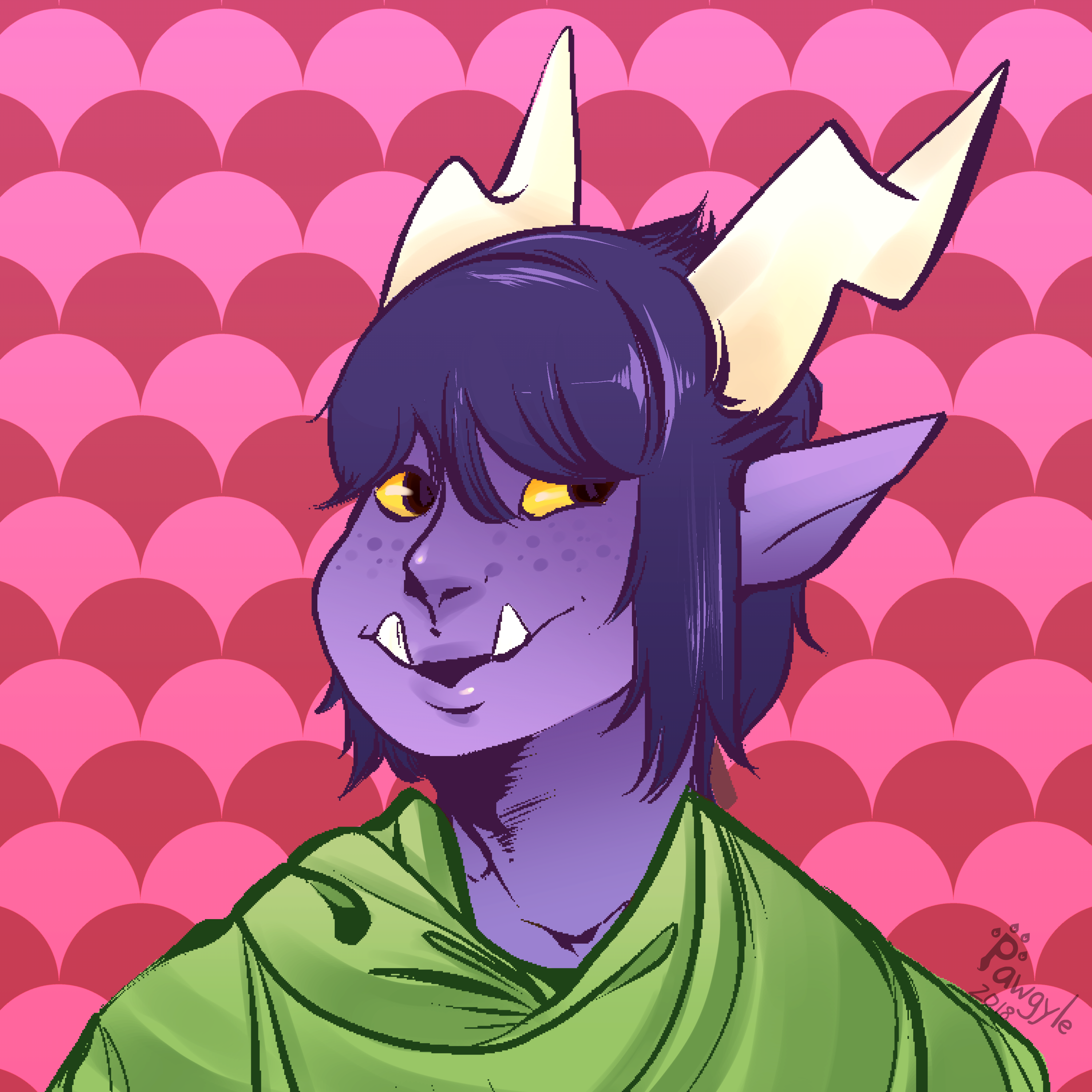 Tiefling Icon Weasyl 3000x3000 Tiefling Icon Weasyl