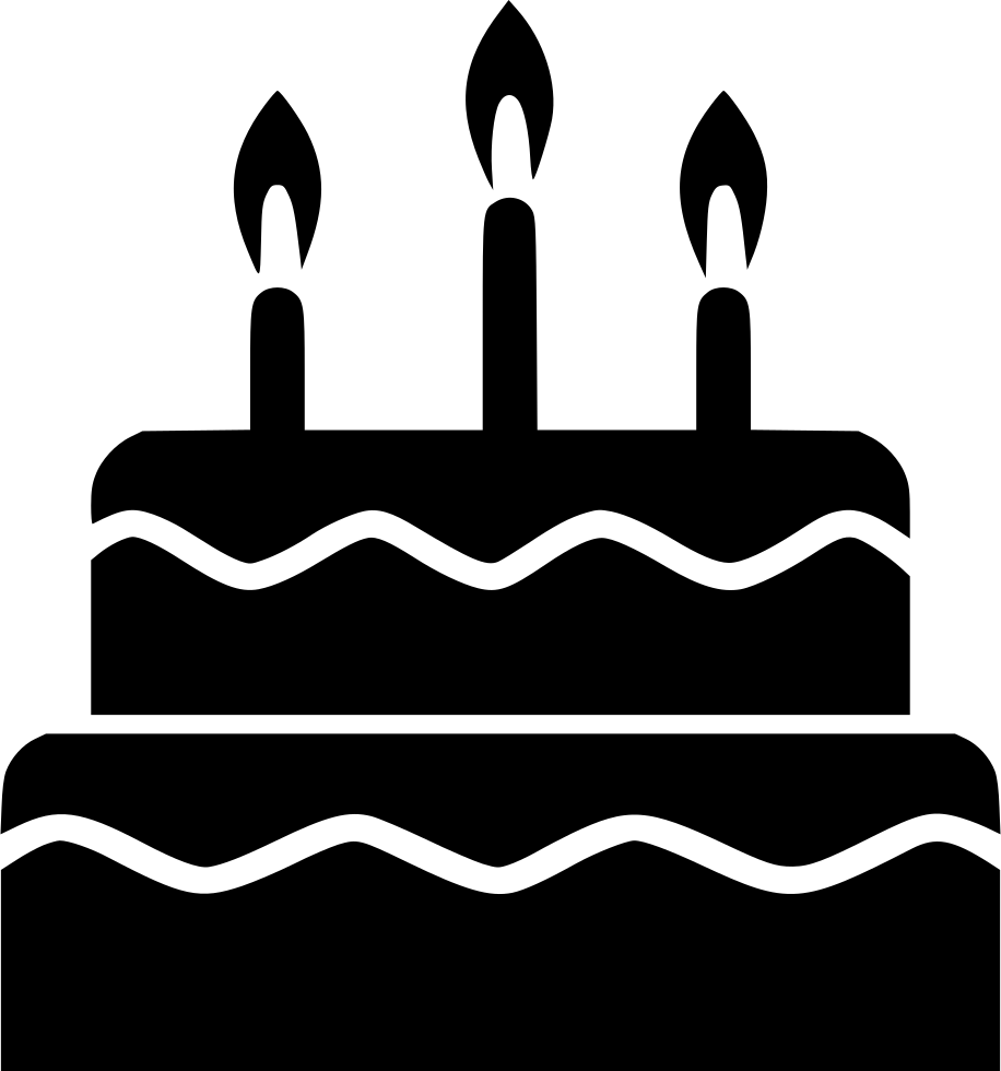 916x980 Cake Party Tier Candle Png Icon Free Download