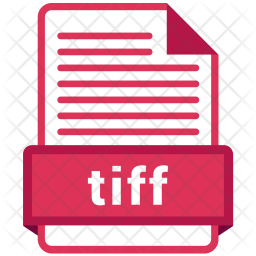 256x256 Tiff Icon Of Colored Outline Style