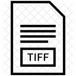 256x256 Tiff Icon Of Line Style