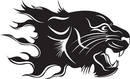 420x256 Tiger Icon Design Black And White Sketch Free Vector In Adobe