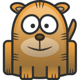 256x256 Happy Tiger Icon, Png Clipart Image