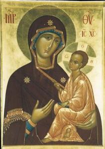 211x300 Icon Of Mother Of God Tikhvinskaya Red Zambala