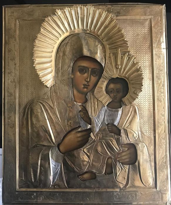 583x700 Madonna Of Tikhvin