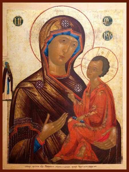 450x600 Orthodox Icon Mother Of God Tikhvin