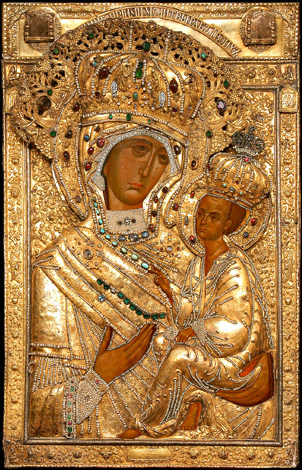 595x923 Appearance Of The Tikhvn Of The Mother Of God
