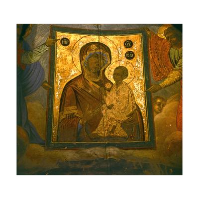 400x400 Copy Of The Tikhvn Of The Mother Of God Giclee Print
