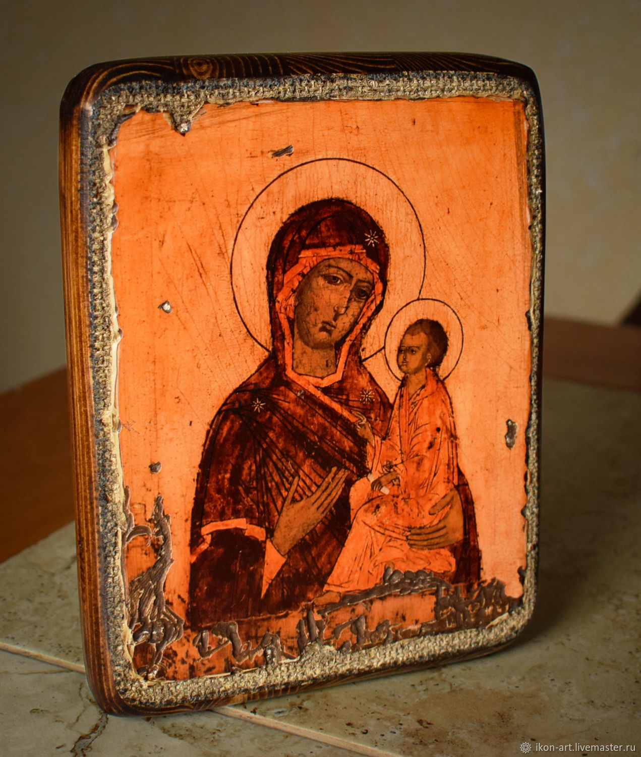 1271x1500 Icon Of Mother Of God Of Tikhvin Shop Online On Livemaster