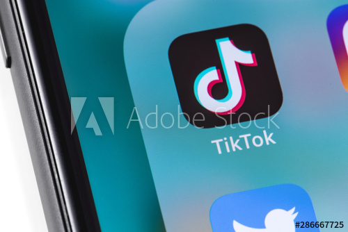 500x334 Smartphone Displaying The Tiktok Icon App Tiktok Is App To Create