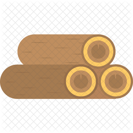512x512 Timber Icon Of Flat Style