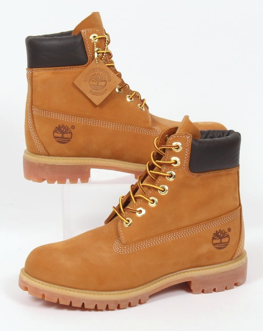 1000x1256 Timberland Icon Inch Premium Boots Wheat Nubuck, , Mens, Leather, Nubuck