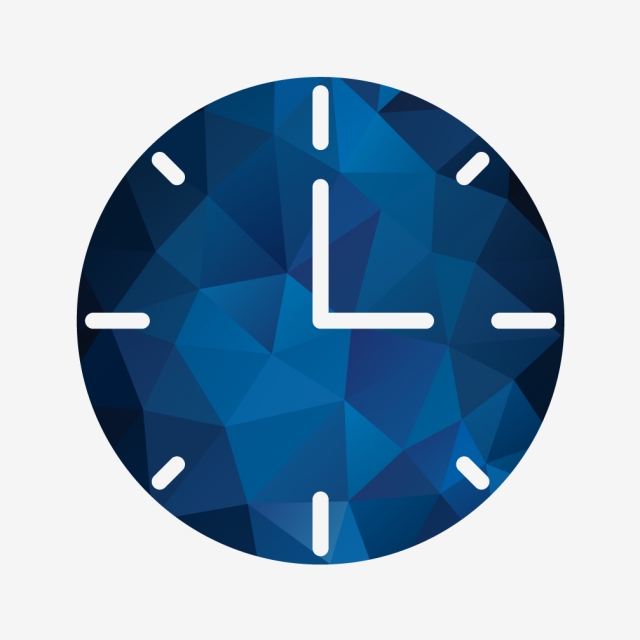 640x640 Vector Clock Icon, Clock Icon, Time Icon, Count Down Icon Png