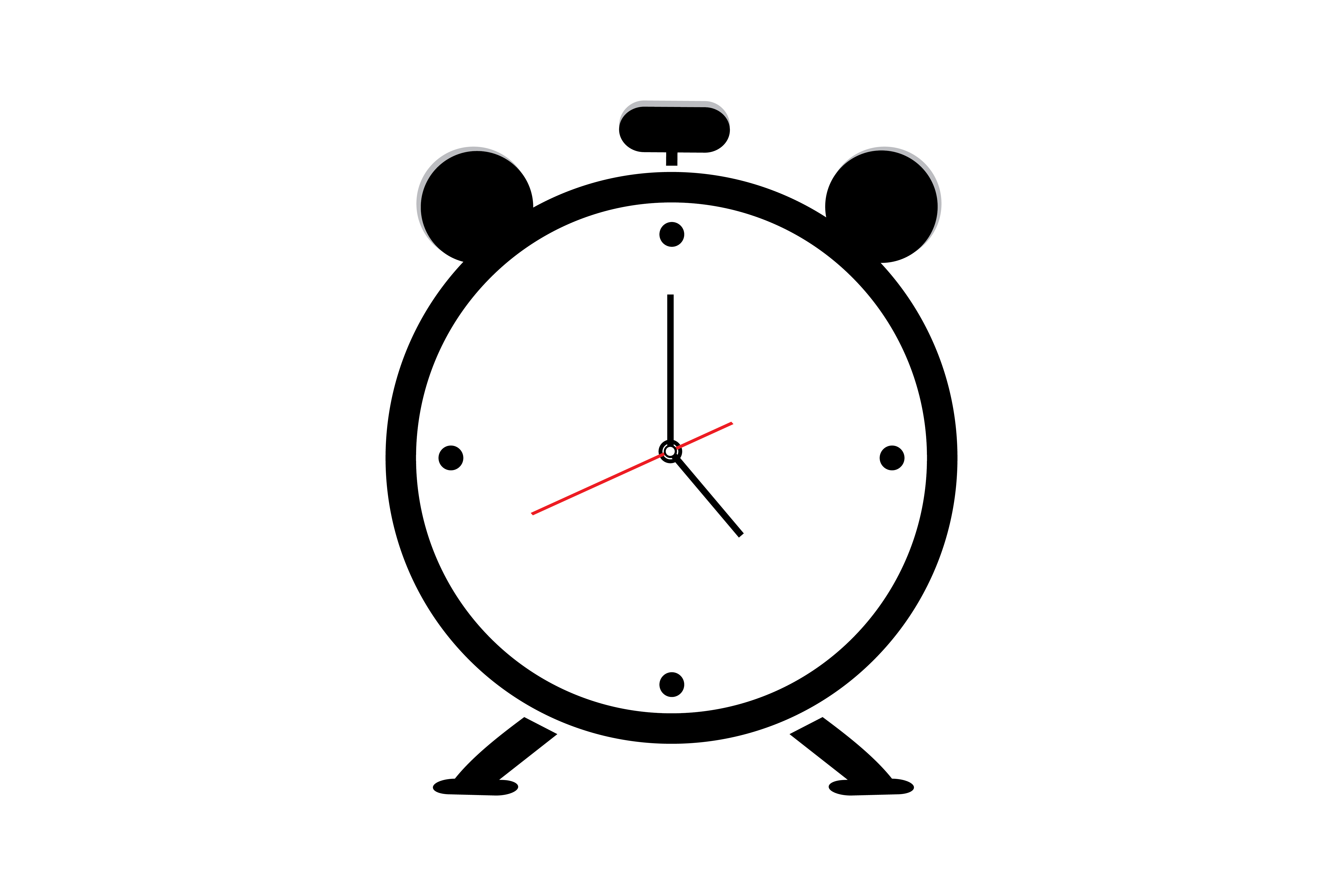 5800x3870 Icon Set Time O'clock Graphic